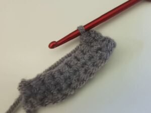 main photo of single crochet two together