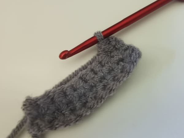 main photo of single crochet two together