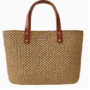 straw tote bag crochet kit