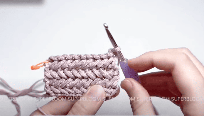 body for circular handbag crochet tutorial