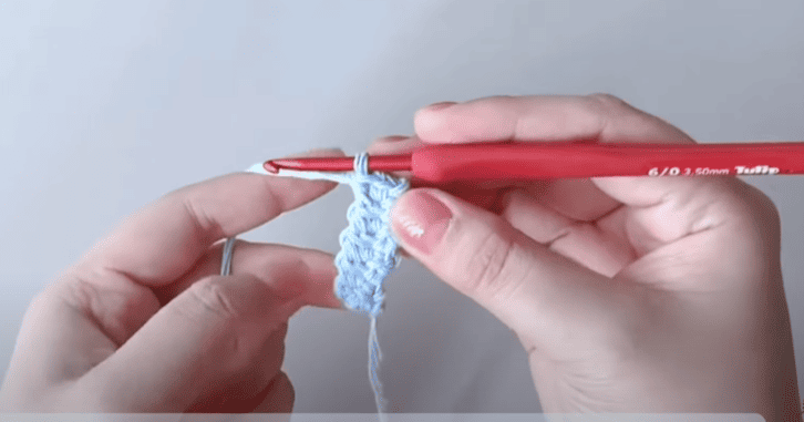 handle of Classic Allen Pattern Bag crochet