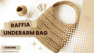main photo of Raffia Cross Pattern Underarm Bag