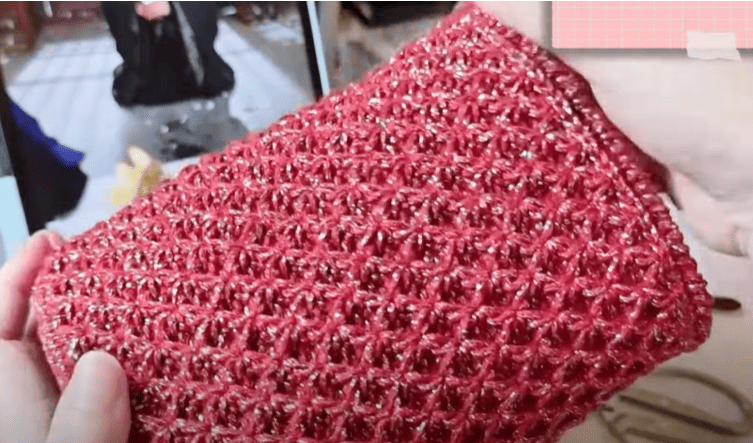 crochet body for crochet small lattice bag