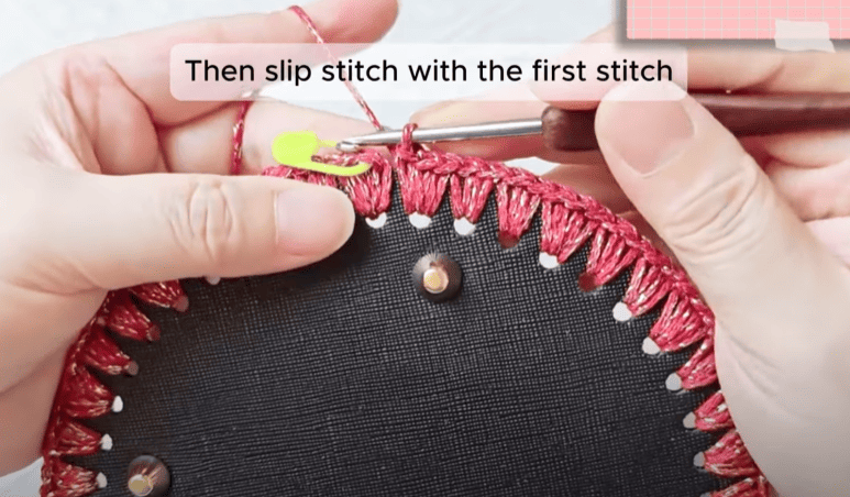 crochet bottom for crochet small lattice bag
