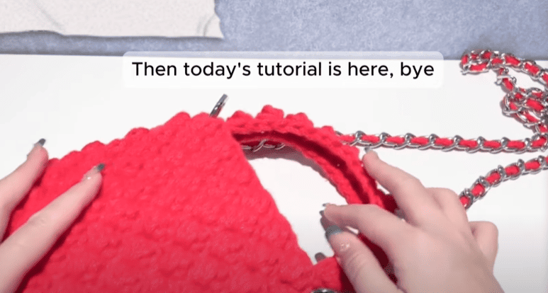 make strap for for crochet phone pouch