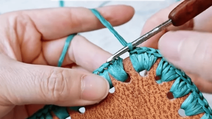 crochet bottom for crochet lucky bag