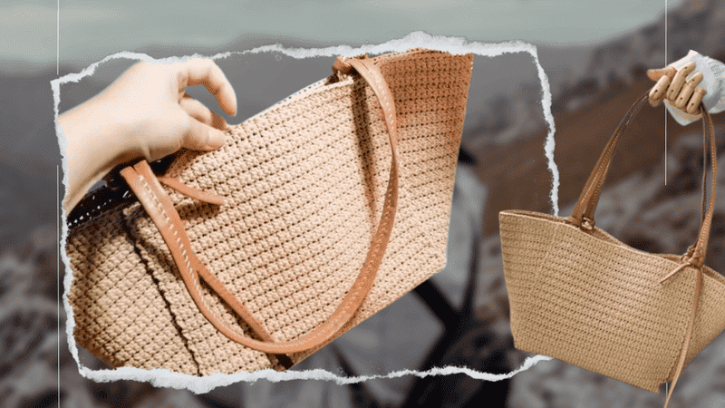 crochet hammock bag