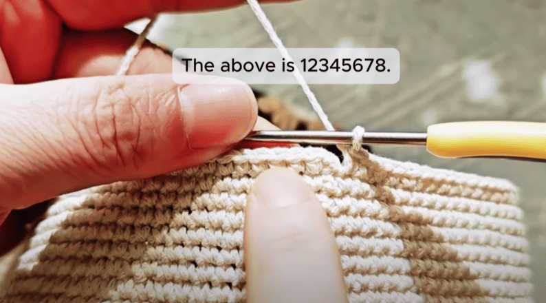 crochet opening for crochet bag granny square