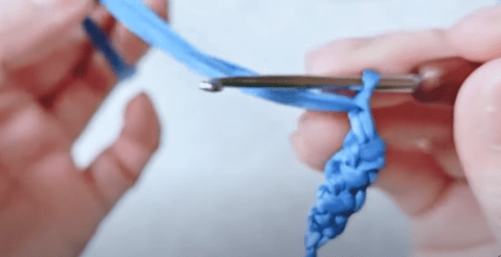 crochet strap for crochet envelope bag