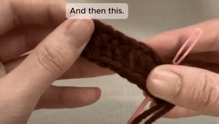 crochet strap for crochet pumpkin bag