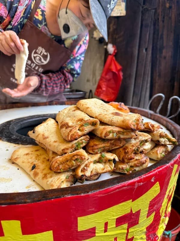 Minced Meat Sesame Flatbread For Youbu Ancient Town