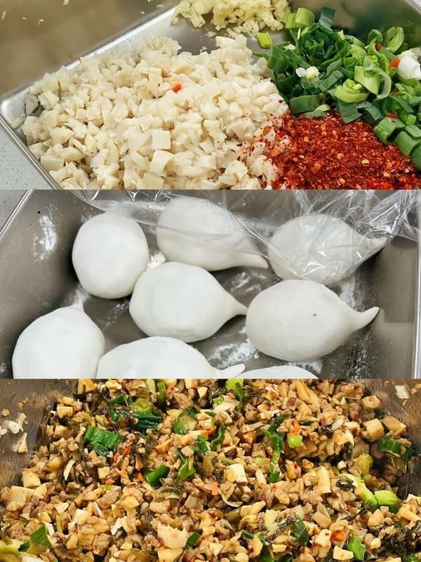 Tangyuan With A Tail-Shaped Shape Details For Youbu Ancient Town